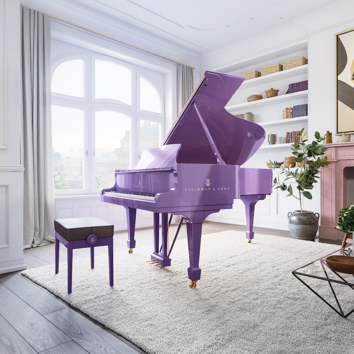 Step into Spring with the Steinway & Sons Color Collection. 🌺💜 Learn more ▶️ brnw.ch/21wIvZW