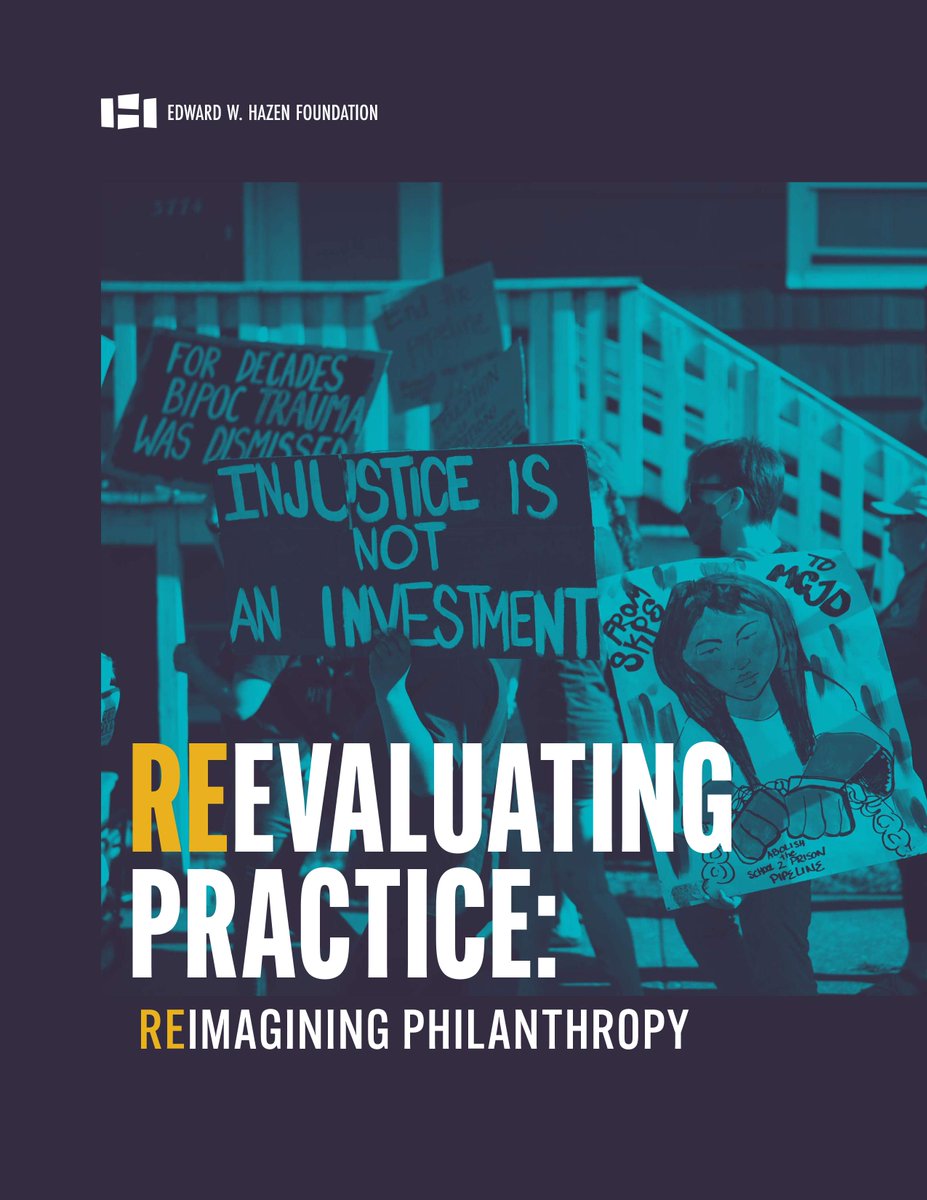 #Philanthropy can support & advance a more effective movement for #SocialJustice - @HazenFdn & its grantees share concrete recommendations to make it happen in a final report “Reevaluating Practice: #ReimaginingPhilanthropy.” Read on @GEOfunders: bit.ly/49nulPG