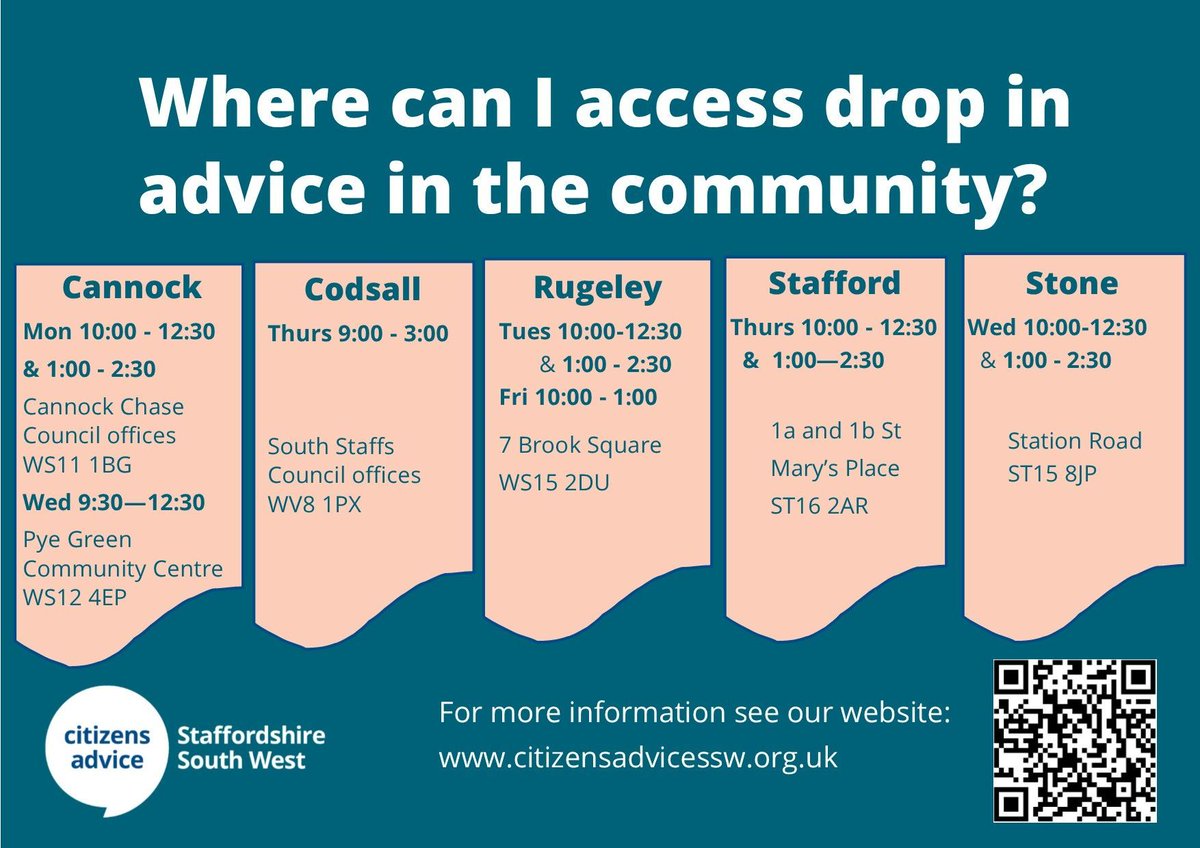 During this #costoflivingcrisis. There has never been a better time to sort out your finances, your debts won’t just disappear after all this is over. Please get in touch if you need any advice or help. ☎ 0808 278 7874 or call into one of our drop ins. ⬇️