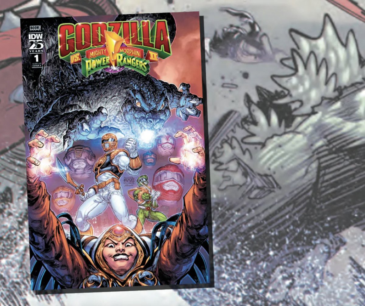 🤯 How about that HUGE 'Godzilla vs. The Mighty Morphin Power Rangers II' #1 reveal from @IDWPublishing? Process it now with our spoiler-filled interview with writer Cullen Bunn! ow.ly/Cwpo50R4KKa