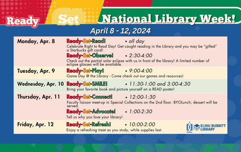 CCSU Library tweet media