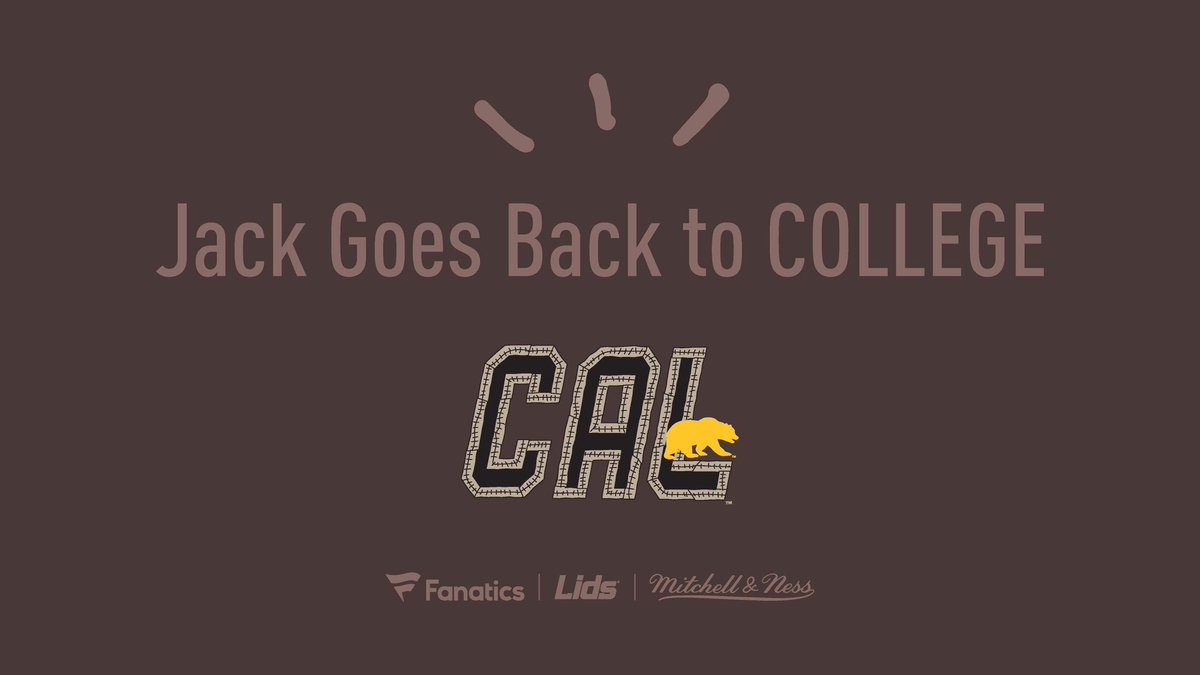 CalAthletics's tweet photo. 𝗝𝗮𝗰𝗸 𝗶𝘀 𝗯𝗮𝗰𝗸 𝗶𝗻 𝗰𝗼𝗹𝗹𝗲𝗴𝗲 🎒🌵

You can now shop the Cal Mitchell &amp; Ness x Cal Cactus Jack Goes Back to College collection at https://t.co/TXlpLSAjA7!

#GoBears x #JackGoesBackToCollege https://t.co/islOekMZV1