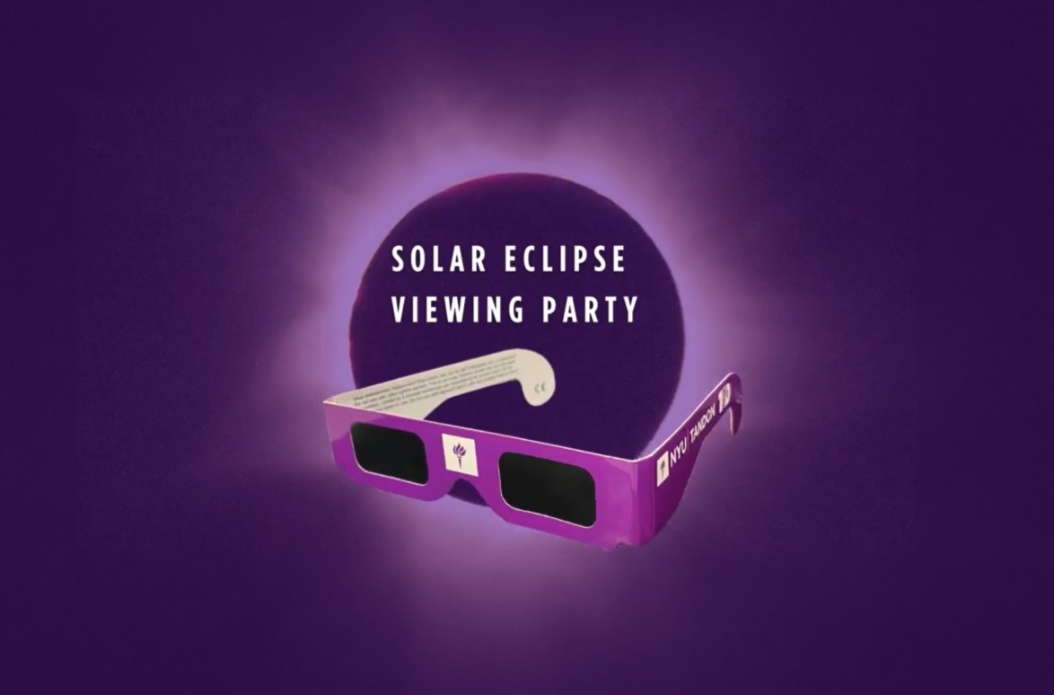 Ready for the big solar eclipse next Monday, April 8? ☀️ Come to Brooklyn Commons with friends to watch it with us, @Brkfldproprtl, + the @NYUTandon community at 3:00 PM. 🕶️ We'll be giving out special viewing glasses! 🌙 bit.ly/DTBKeclipse24