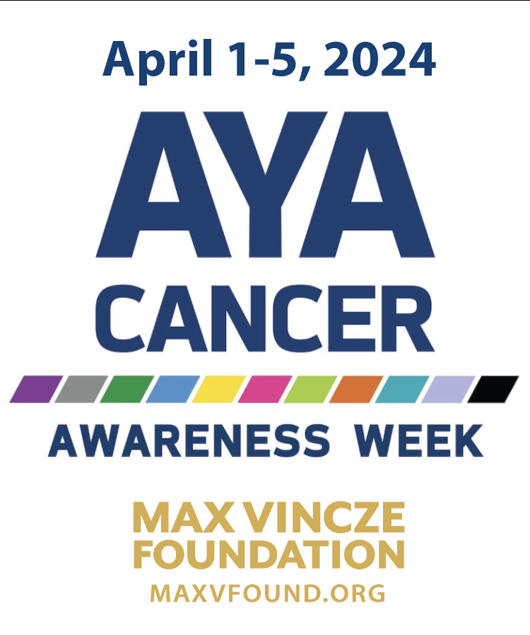 🎗️This week is AYA Cancer Awareness Week (April 1-5, 2024). As we spotlight the unique challenges faced by Adolescents and Young Adults (AYAs) battling cancer.  

Let's not just raise awareness; let's ignite action and hope. 🌈