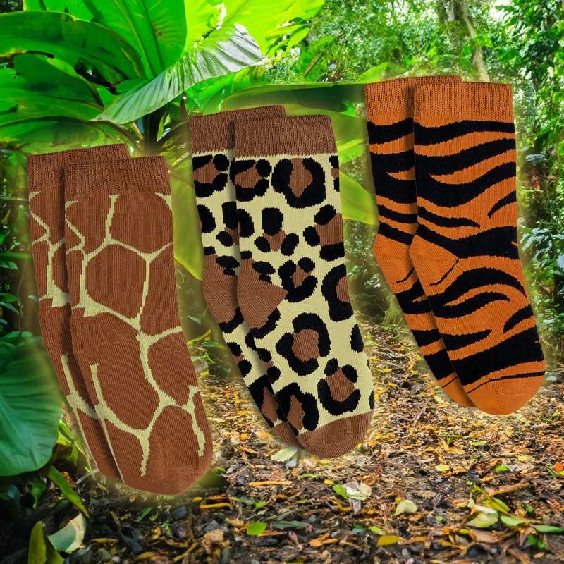 Wild designs for wild kids! 🐅 🐆 🦒 

Available at GoodLuckSock.com

#kidssocks #goodlucksock #goodlucksocks #Tigersocks #giraffesocks #leopardsocks #animalprint #animalprintsocks