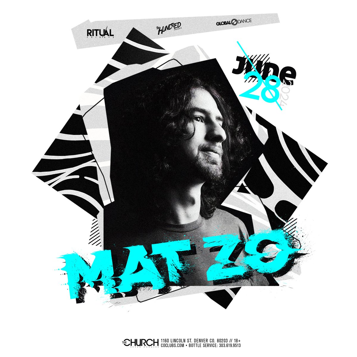 JUST ANNOUNCED! We're welcoming @Mat_Zo back to Denver for another legendary #RITUALFRIDAYS on June 28th! Tickets > bit.ly/MATZO-RITUAL