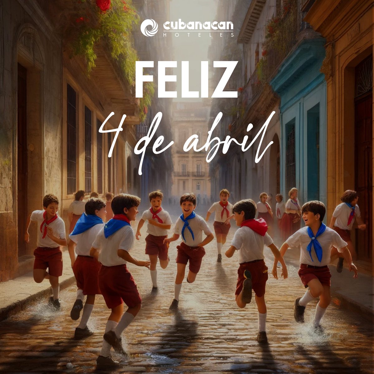 Nuestro colectivo les desea un Feliz día a nuestros pioneros.😁🥳
.
grupocubanacan.com
.
#Cuba #infancia #Turismo #FelizJueves #cubanacanhoteles
