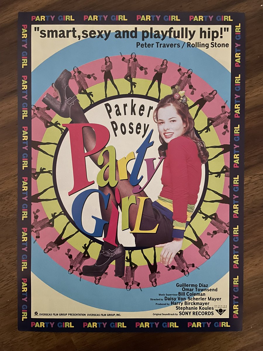 FunCityEditions (@funcityedition) on Twitter photo Awesome birthday gift from our pal <a href="/kj__relthmiller/">K.J. RELTH-MILLER is now on Bluesky 🦋</a>, who interviewed Daisy von Scherler Mayer for our PARTY GIRL disc. #PartyGirl #chirashi #ParkerPosey Awesome birthday gift from our pal <a href="/kj__relthmiller/">K.J. RELTH-MILLER is now on Bluesky 🦋</a>, who interviewed Daisy von Scherler Mayer for our PARTY GIRL disc. #PartyGirl #chirashi #ParkerPosey