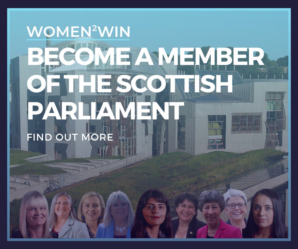 Consider a role in Scotland's political landscape? Women2Win Scotland is here to help. Visit women2win.com/become-a-membe…. #HolyroodAspirations #WomenLeaders