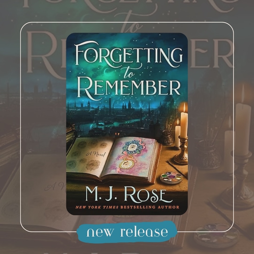 MSRheinlander's tweet photo. Discover a spellbinding love story in this dazzling time-travel adventure from the NYT bestselling author of The Last Tiara, M.J. Rose. FORGETTING TO REMEMBER is out now: https://t.co/AZpUwox4V6

Forgetting to Remember—richly embroidered with historical … https://t.co/cQRLQOjkrC https://t.co/qZFEZZzAeS