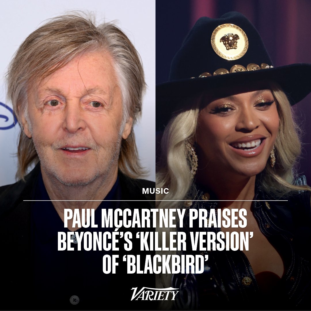 Paul McCartney has weighed in on Beyoncé’s cover of “Blackbird”: “I spoke to her on FaceTime and she thanked me for writing it and letting her do it. I told her the pleasure was all mine and I thought she had done a killer version of the song. When I saw the footage on the…