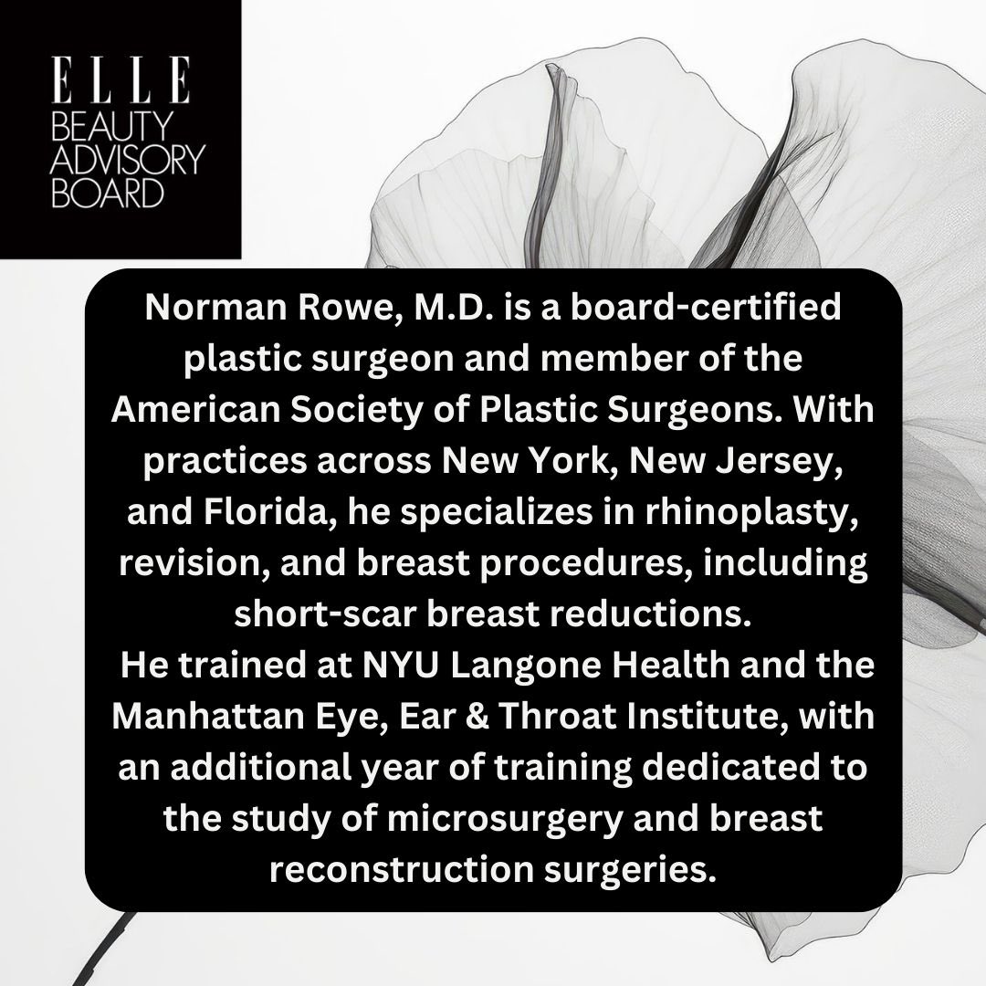 RowePlastic's tweet image. Honored to be selected for ELLE’s Beauty Advisory Board! 
#ellebeauty #plasticsurgeon #nyc