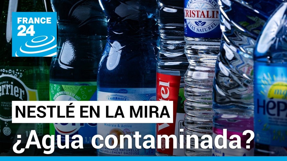 France24_es's tweet image. Francia pone la lupa sobre la procedencia del agua embotellada de Nestlé f24.my/AEnA.x