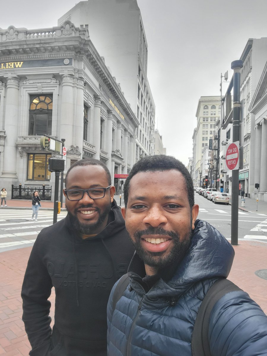 What's the probability of accidentally running into your own brother on a work trip abroad? Clearly non-zero when you both work in startups and the city is San Francisco 🙃 Meet Emmanuel Onu who's building the next generation software for electric vehicles at Terrawatt. Yes, it