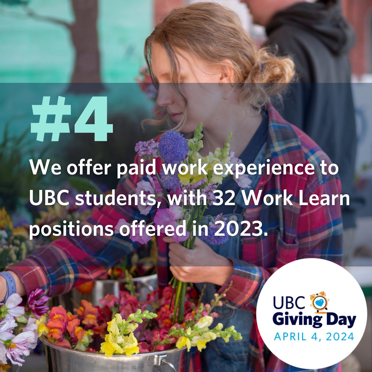 We only need 24 hours to move the world forward! Today, on UBC Giving Day, give what you can towards the causes you believe in most. Here's four reasons why the UBC Farm needs your support! Donate today: givingday.ubc.ca/28330/givingda… #UBCGivingDay