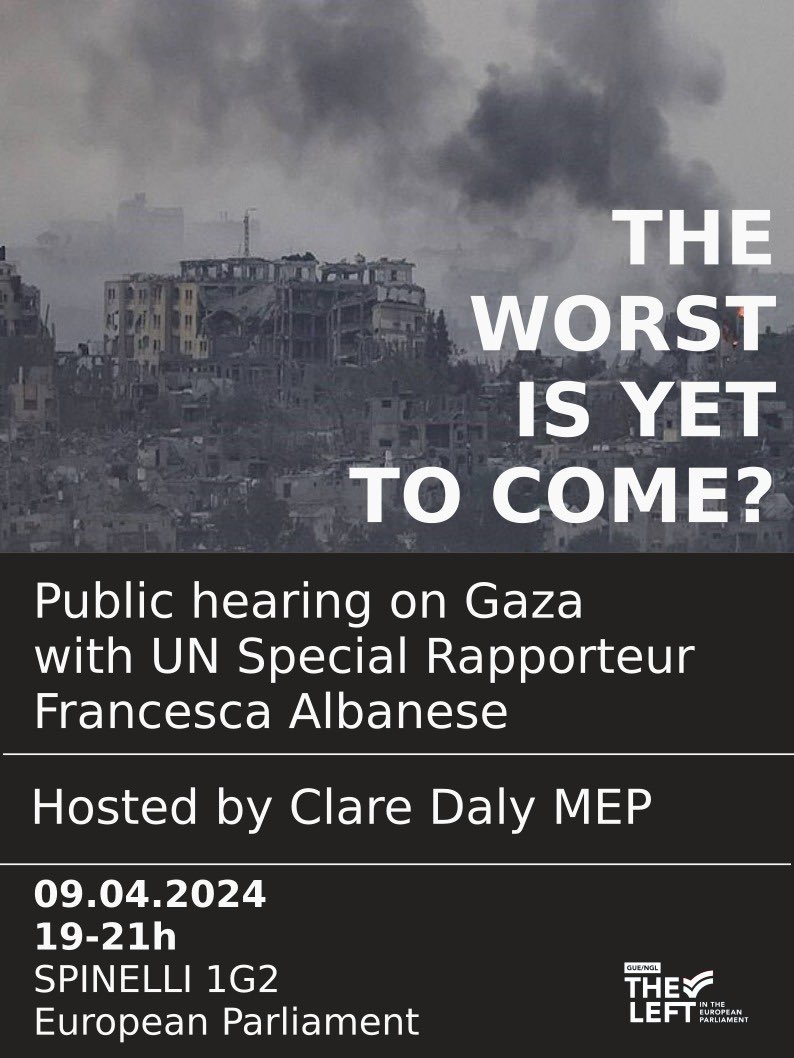 It is beyond me why pro-Assad stooges Clare Daly and Mike Wallace are behind the UN Special Rapporteur’s @FranceskAlbs invite to EU Parliament, and why anyone would accept an invitation from 2 individuals who have consistently defended Assad, (a mass murderer), and covered up