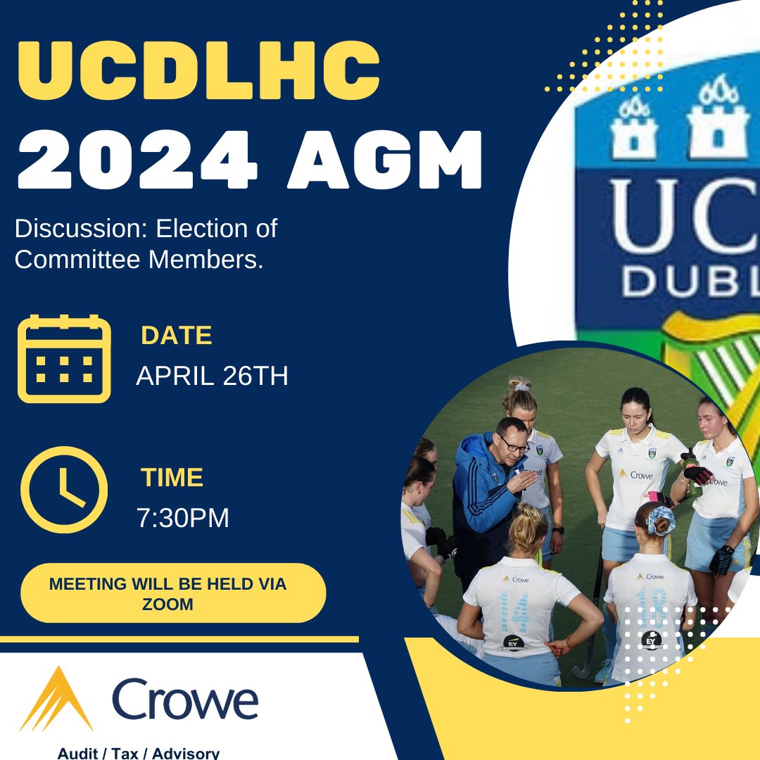 Our 2024 AGM will be held via zoom on the 26th of April at 7:30PM. All club members are welcome and we encourage as many people to take part as possible as it is the event where we pick our committee for the following season along with the discussion of our successes of 2024.