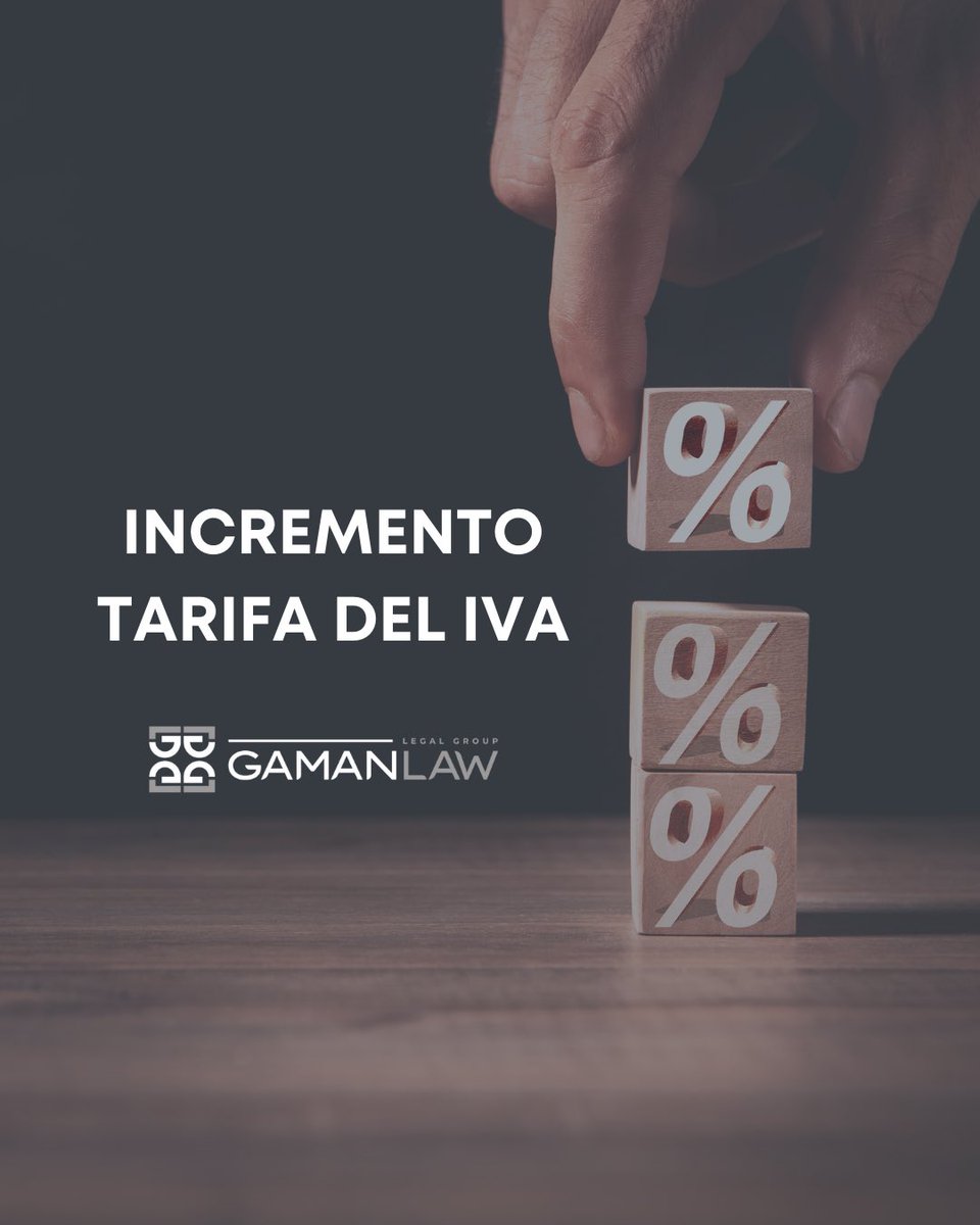 gamangroup's tweet photo. 📢 ¡Atención! Ecuador enfrenta cambios fiscales: ¡El IVA ha subido! Prepárate para ajustar tu presupuesto#AlzaDelIVA #ecuadorfiscal #gamanlaw #noticias https://t.co/dHgTjOA1OF