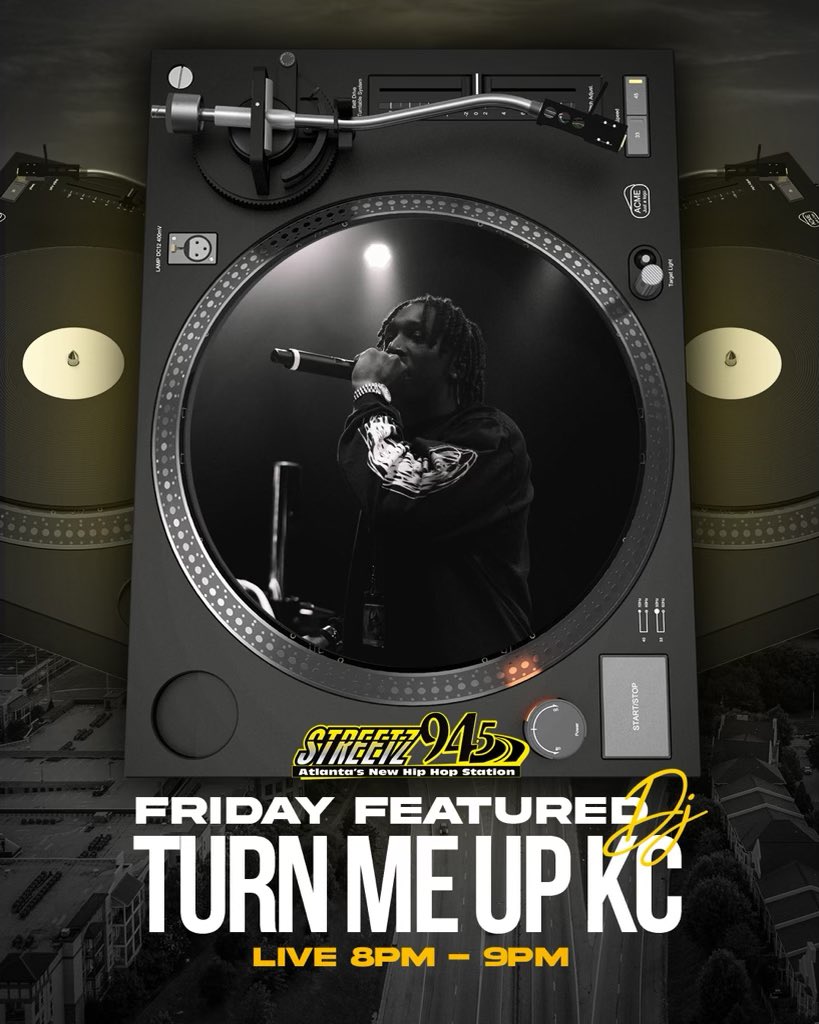 ATL TUNE IN TOMORROW 8-9pm 🎉🚨 CLUB KC TO THE RADIO