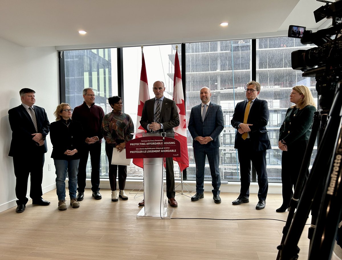 Le #Budget2024 rendra les règles du jeu plus équitables pour les jeunes Canadiens et les locataires. Le nouveau Fonds canadien de protection des loyers protégera le logement abordable et aidera à bâtir des milliers d’appartements à travers le Canada.