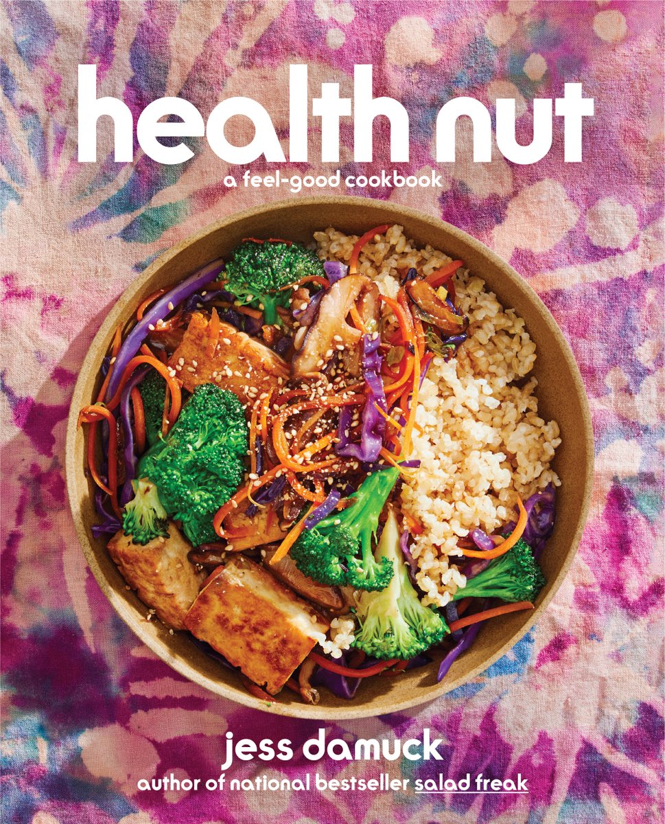 Exciting news! HEALTH NUT by Jess Damuck is an @amazonbooks Editors' Pick for the best of the month for April in the Cookbooks, Food & Wine category! amzn.to/3VKUFAm