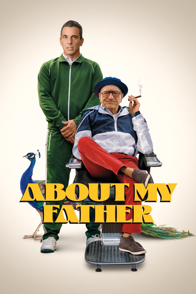 Was watching About My Father. It is a refreshing, feel-good comedy.

#AboutMyFather #LauraTerruso #SebastianManiscalco #RobertDeNiro #LeslieBibb #AndersHolm #DavidRasche #KimCattrall