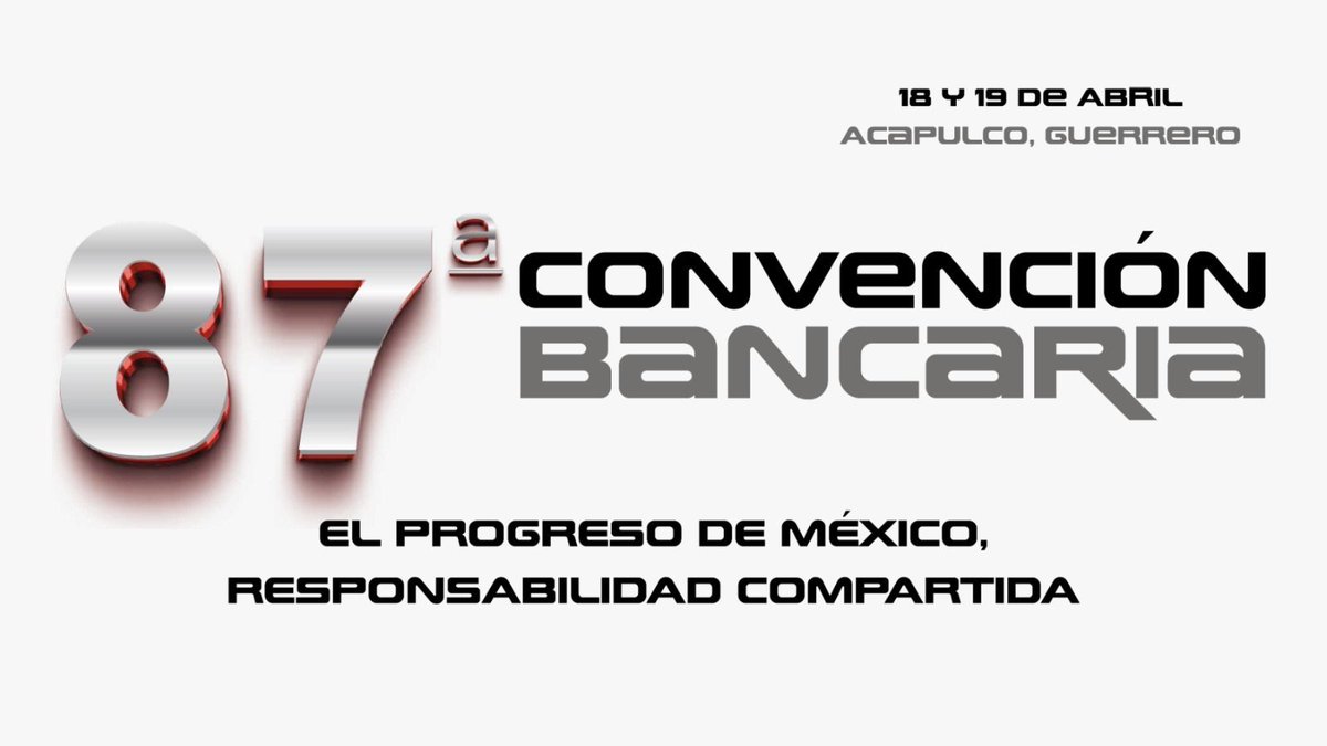 Acapulco nos espera para arrancar en 14 días nuestra Convención Bancaria. Gracias al apoyo de todos los mexicanos y al esfuerzo de su gente, Acapulco se recupera.