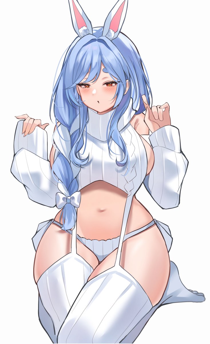 Pekomama with the sweater makes me feel things 🐰