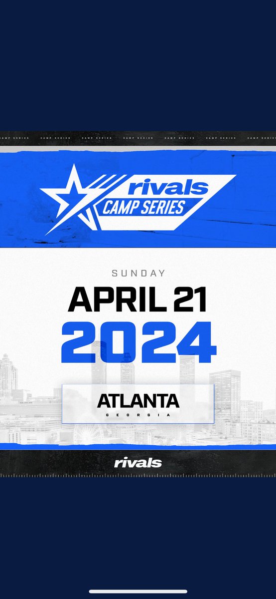 Thanks for the invite @Rivals @RivalsCamp @BHoward_11 @CoachL__ @CoachWarren23