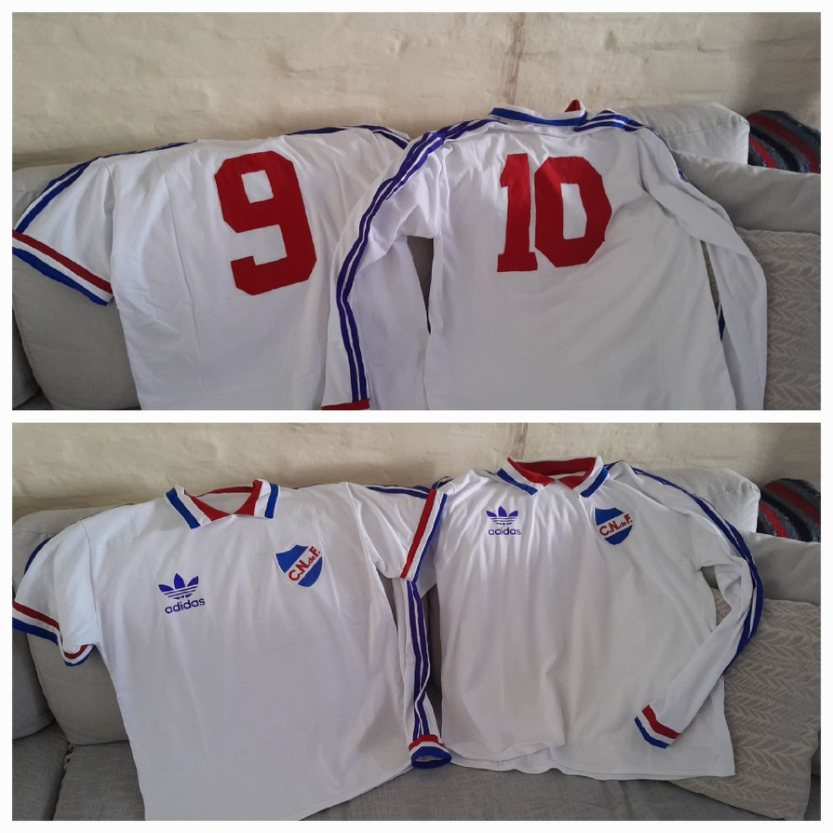 Gracias @CasacasVintage hermosas réplicas de un año muy especial para los bolsilludos. Nacional Nacional!!!