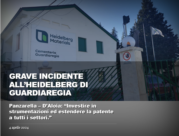 Grave incidente all'Heidelberg Materials di Guardiaregia (Campobasso).
#Panzarella - D'Aloia : “Esprimiamo tutta la  nostra solidarietà agli operai feriti e alle loro famiglie."
Leggi la dichiarazione della Feneal Nazionale e della Feneal Molise qui: fenealuil.it/grave-incident…