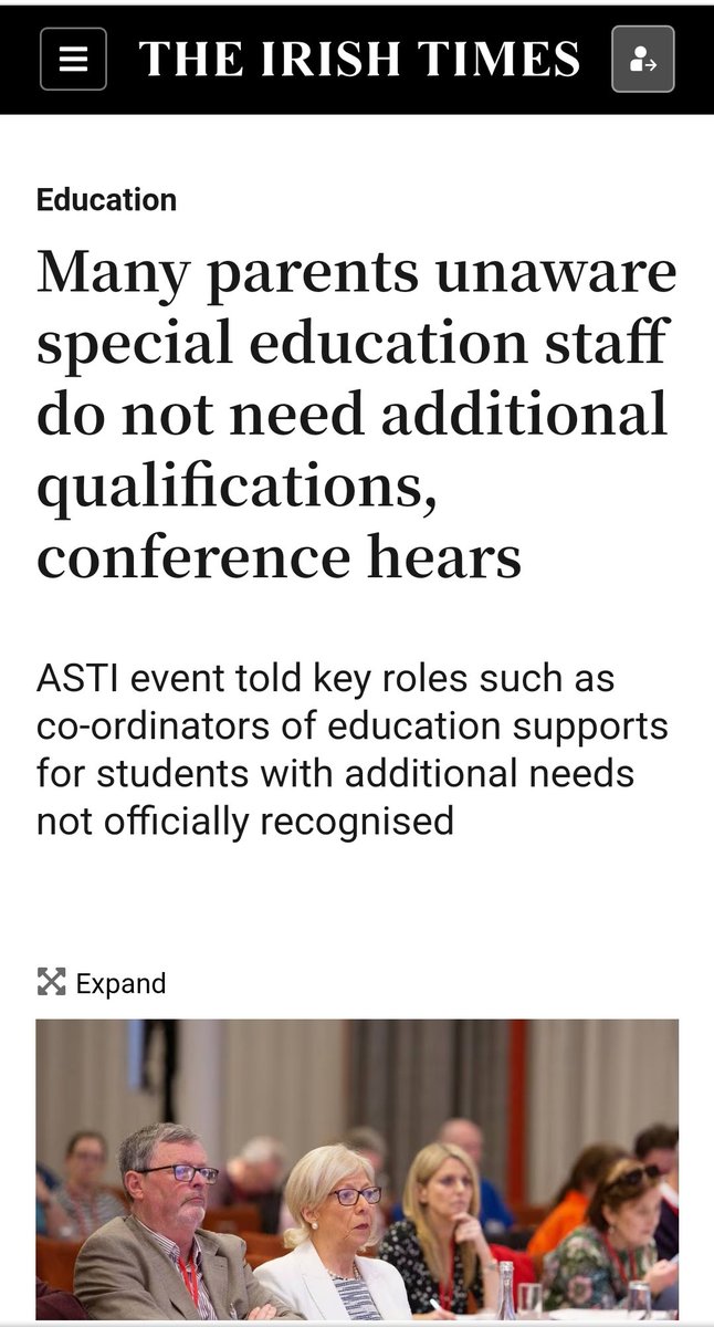 Teachers have Zero course work..no qualifications to deal with Special needs kids in main stream...our kids expected to proform at the same rate as neurotypical kids...because the department can't educate these Teachers.