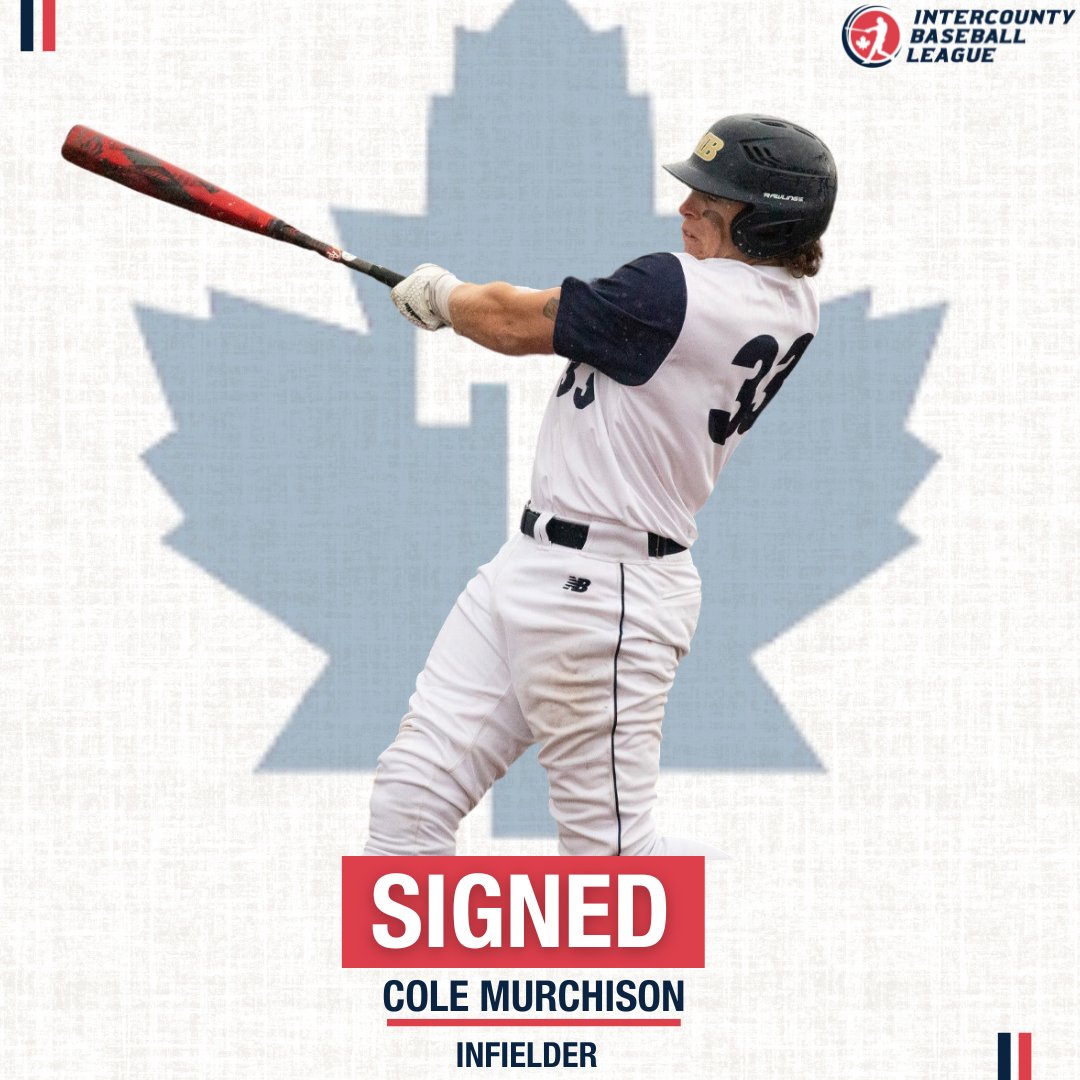 TRANSACTION: @IBLMapleLeafs sign infielder Cole Murchison 🔗theibl.ca/news/toronto-s… #CanadasBest | #IBL1919