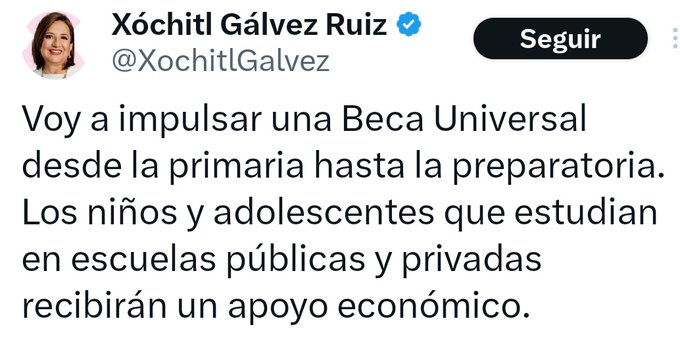 Xóchitl promete lo que ya está haciendo López Obrador y @AccionNacional rechazó todo el sexenio.