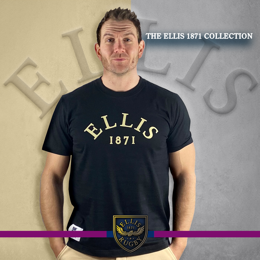 Elegant in Black - Ellis 1871 T-Shirt Collection View - ellisrugby.com/product-catego… #RugbyInspired #RugbyHeritage #EllisRugby @TalkRugbyUnion @happyeggshaped @RugbyPass @mag_rugby @RugbyEng @RuckRugby @Rugbydump @ultimaterugby