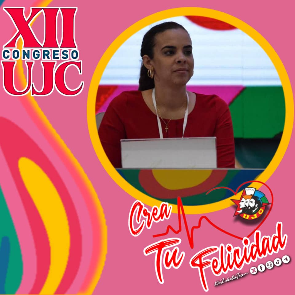 Con orgullo y alegría conocimos que Meyvis Estévez fungirá como 1ra Secretaria de la UJC y @AylinAlvarezG pasará a cumplir otras tareas en el @PartidoPCC. Para ambas, nuestras felicitaciones y exitos en las nuevas tareas! Las #MujeresEnRevolución siempre a la vanguardia 🇨🇺❤️🇨🇺