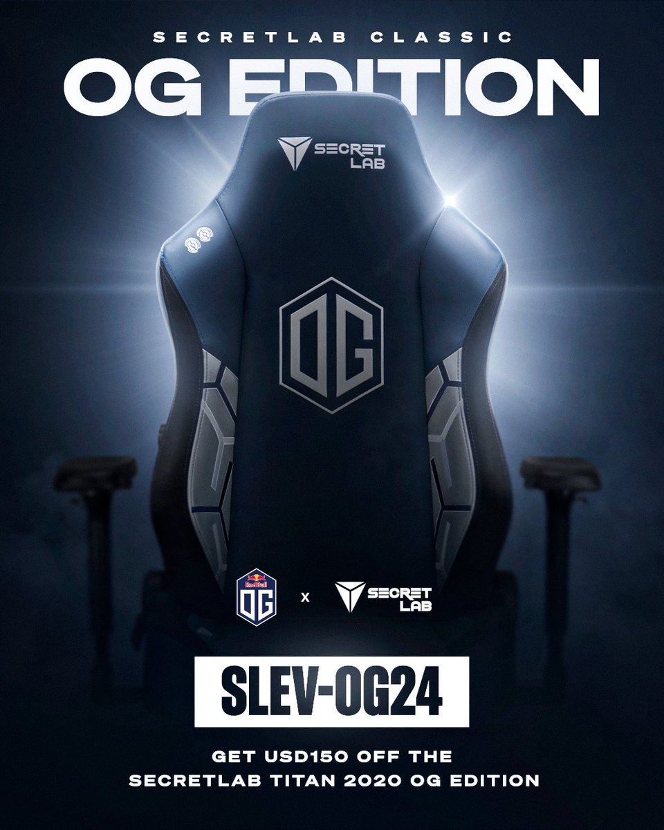 An incredible offer thanks to @secretlabchairs ❤️ Customers in the US can get $150 off the OG Secretlab TITAN 2020 on top of the $90 discount already on site 🔥 Use the code SLEV-OG24 to get yours 👉 secretlab.co/collections/ti…