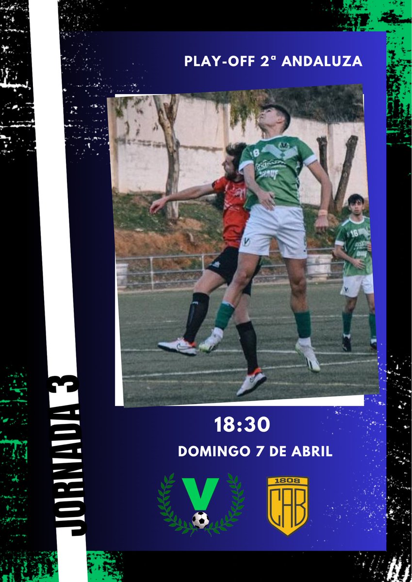 Este domingo vuelve la competición y lo hace de nuevo en casa.

Recibiremos a un At. Bailén que llega como líder con cuatro puntos mientras que, el Valdepeñas es tercero con tres puntos.

Todo por decidir este domingo en Valdepeñas.

¡VAMOS CON TODO!💪🏻💚