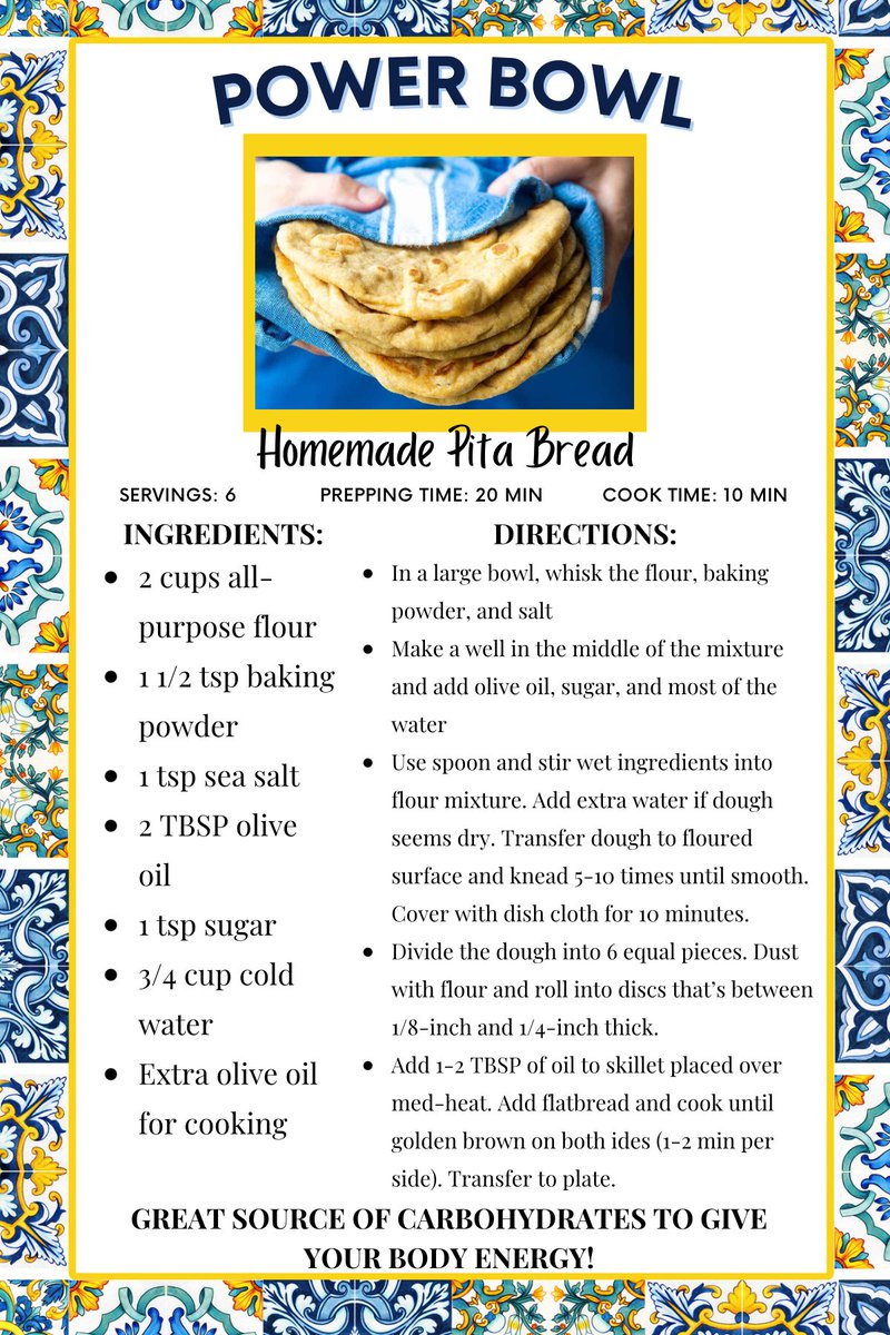 OleMissFuel's tweet photo. No party like a homemade pita party! https://t.co/UcMMQ4zwNF