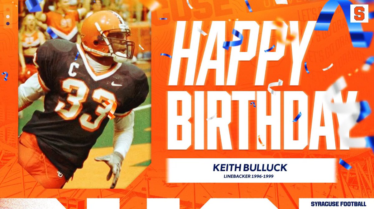 Happy birthday to an Orange legend! @kbull53