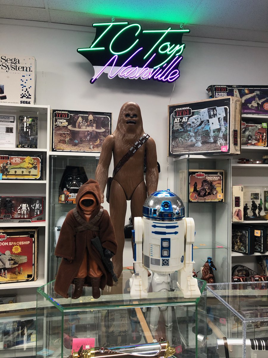 What is you favorite figure from the 12' line? Mine is Jawa 😍

#ToyStore #starwars #starwarstoys #StarWarsCollector #kenner #vintagetoys #icToys @ICCCNashville