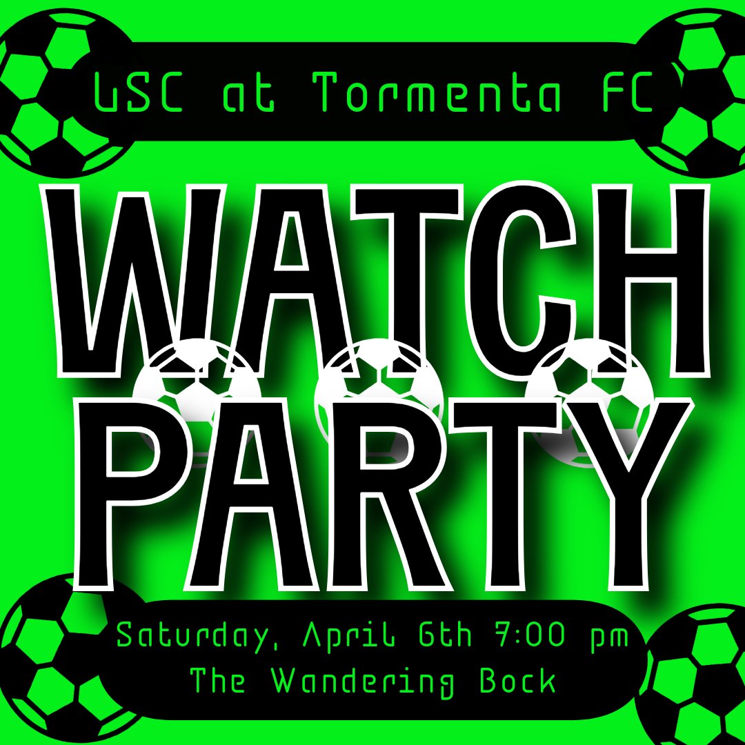 The Boys in Green are away this weekend, but you can still cheer them on with us at the Wandering Bock! 

Join us to cheer on the lads, and let's make sure they can hear us down in Statesboro!! #LexGo