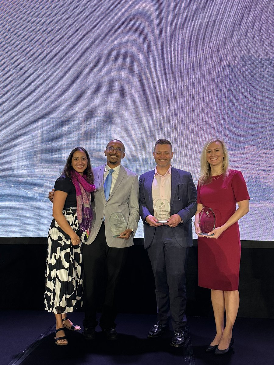 FHOPA recognitions at #HOPA2024 featured a rockstar lineup of #pharmacytarheels. Congratulations to @Benyam_Muluneh @lindseyamerine and @lwbpharmd on a well deserved recognition!!!!