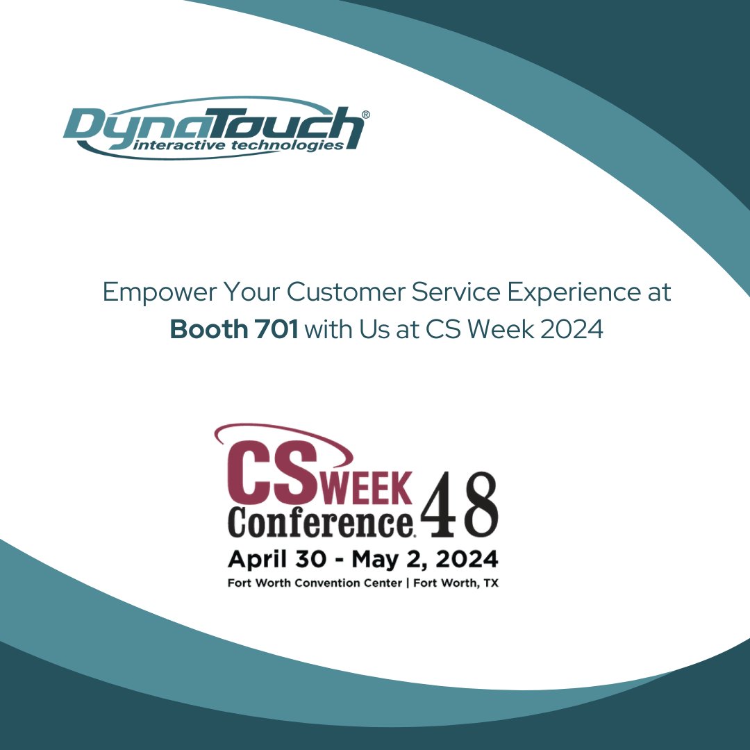 We're thrilled to announce our participation in CS Week 2024! 🎉 Come visit us at Booth 701. Dive into our latest innovative solutions designed to transform customer service. Let's connect, learn, and grow together. See you there! #CSWeek2024 #Innovation #CustomerService
