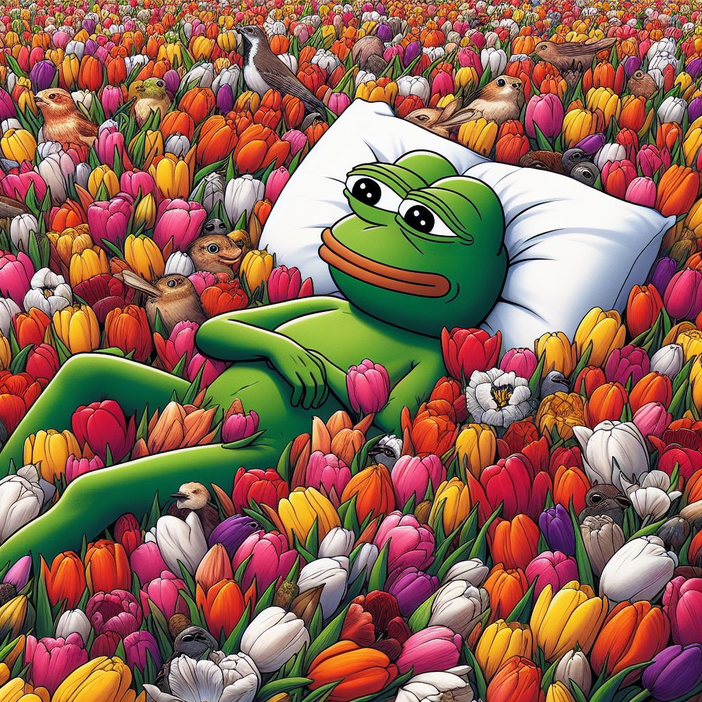 Gm guys it's a great day for a Good day on my way to get the Tulip coin