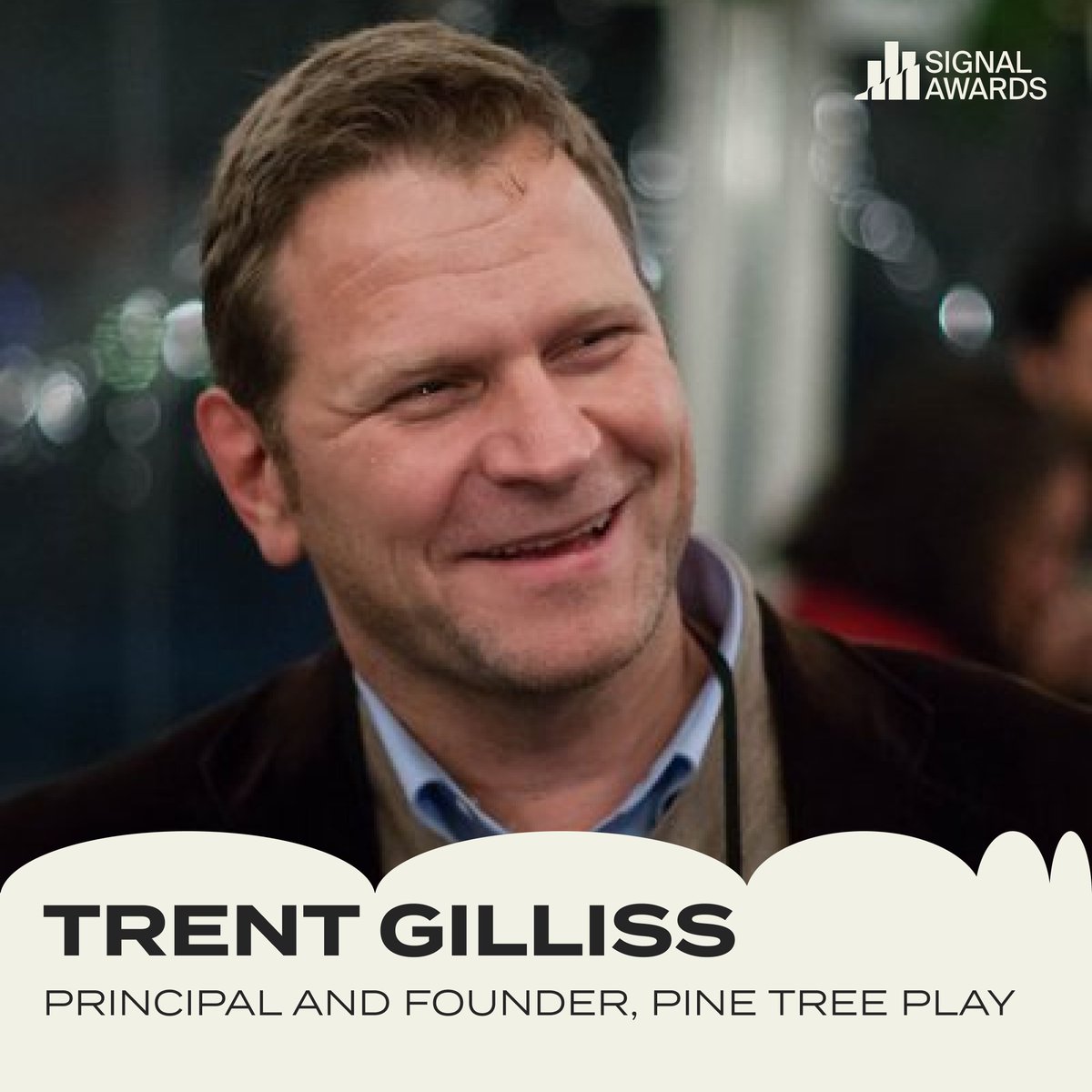 Join us in spotlighting Trent Gilliss, Founder and Principal of Pine Tree Play, and a Signal Awards judge! 🎧 Learn more about our incredible judges at signalaward.com and enter your podcasts before our Early Entry Deadline on May 10th!