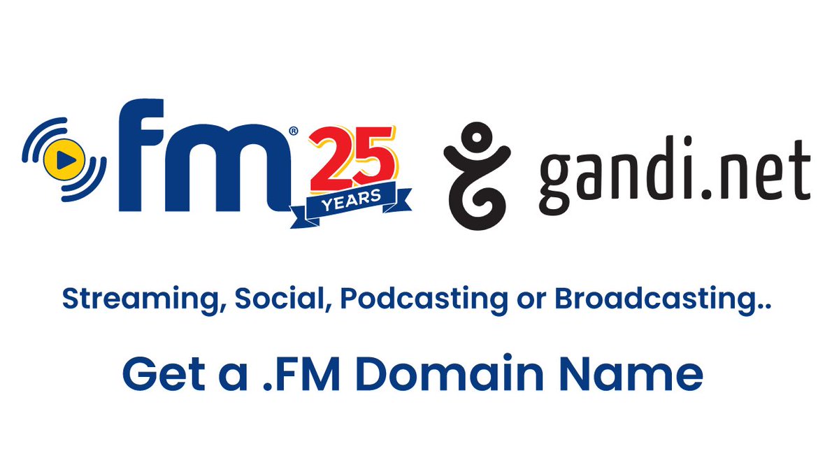 Now is the perfect time to become an #Influencer 😆￼￼ Take your Online Brand to the Next Level w/ #dotFM ￼￼🎤 1) Got an Idea ￼ 2) Get a Great Name ￼ 3) Succeed! ￼🎬 Start A Podcast w/ a #Cool Domain at @gandibar -->Get.fm/gandi #Podcast #Podcasting #Podcasters