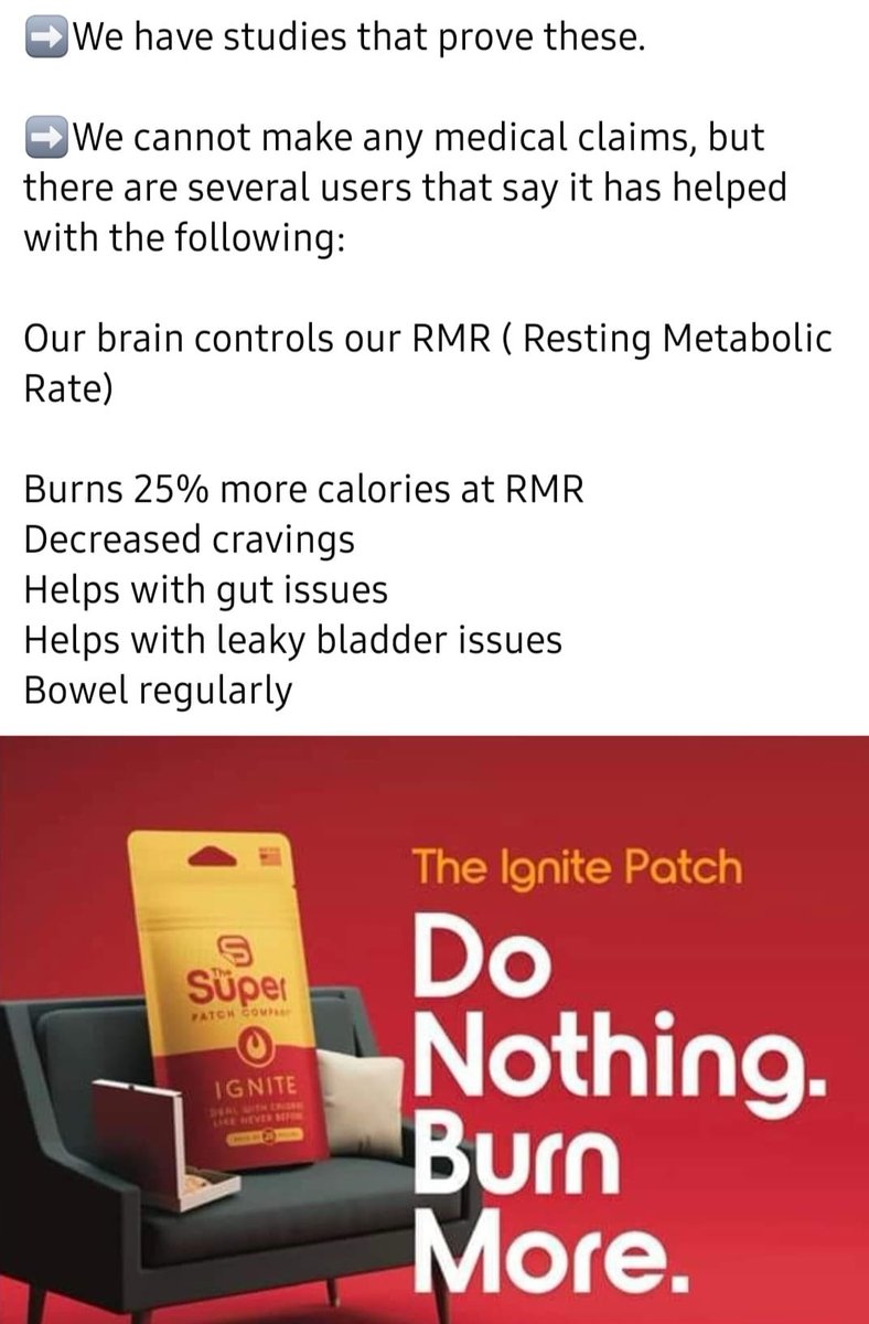 lauriedelk's tweet image. Testimonial from Susie - #addiction #addictiontreatment #addictionhelp #Ignite #RMR #metabolicreset
been wearing the Ignite Patch-weight has been fluctuating up/down, but ⭐️ I have lost inches! ⭐️
added the Kick It,noticed a change in cravings⭐️ Got on scale dropped 3 lbs ⭐️