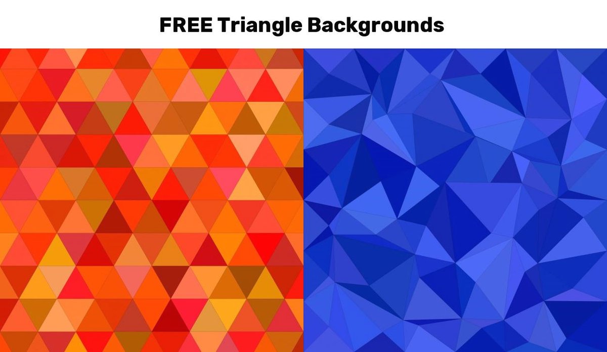 FREE Triangle Backgrounds  freepik.com/collection/fre… #AbstractBackground #FreeGraphicDesign #FreeVectors #FreeVectorGraphics #FreeAssets #FreeDesign