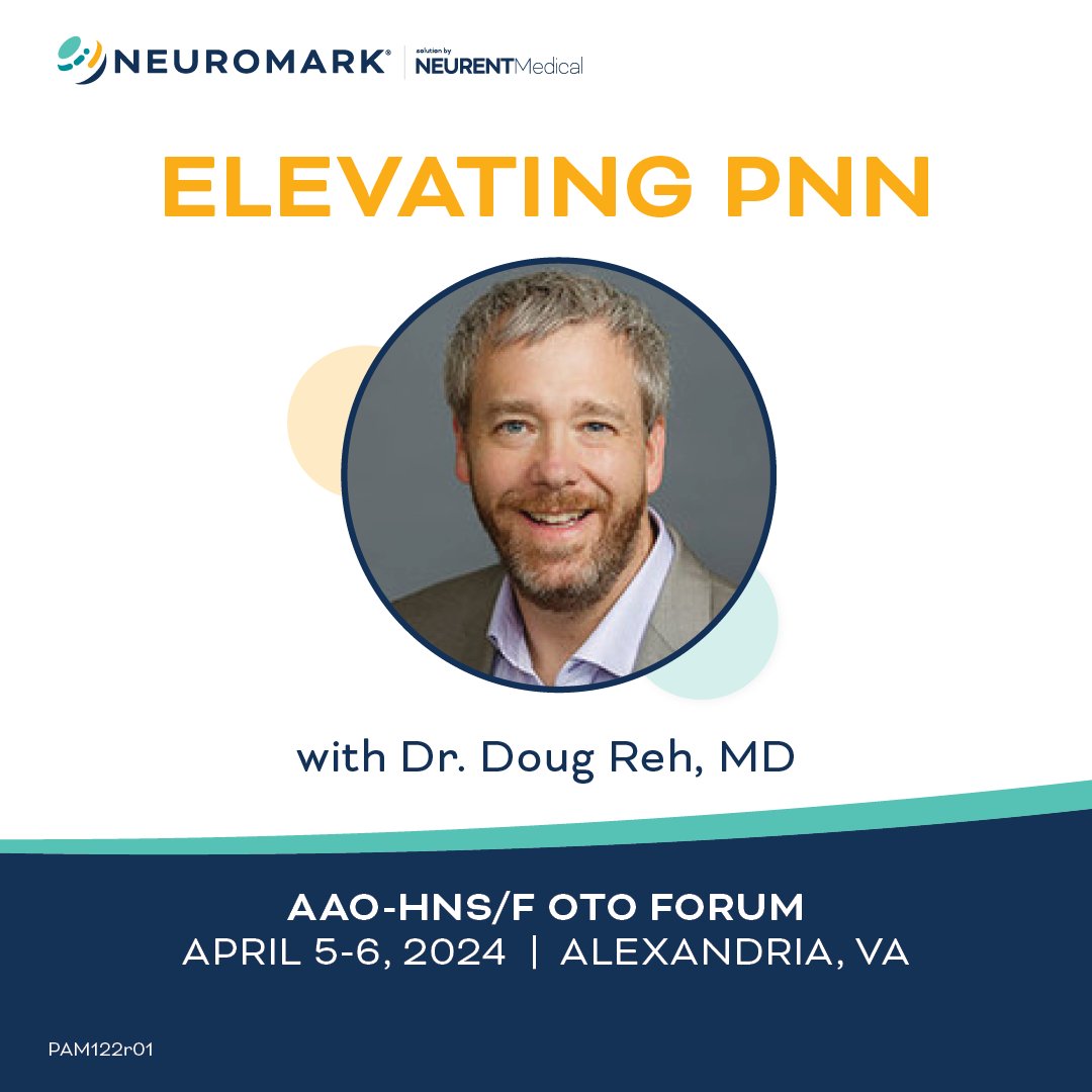 We’ll see you at AAO! Doug Reh, MD will be presenting during the breakout session on the importance of PNN treatment for Chronic Rhinitis. We hope to see you there!